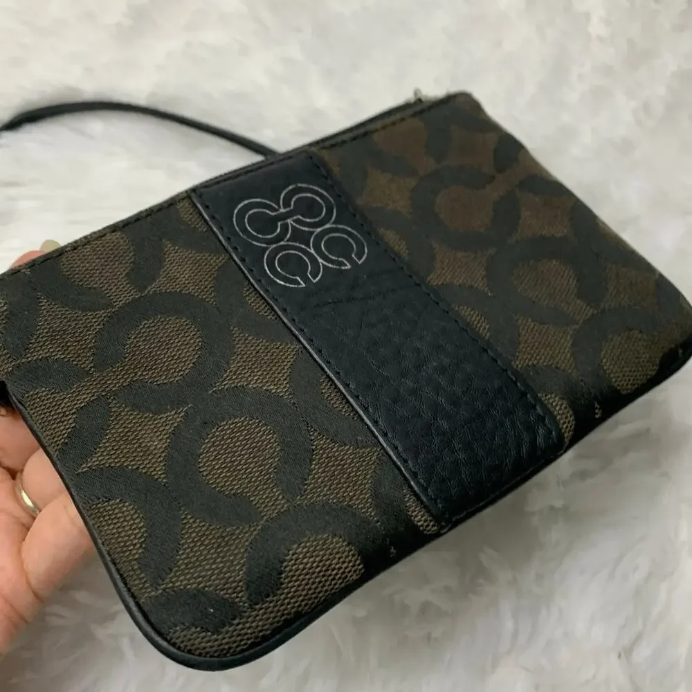 Coach Black Wristlet